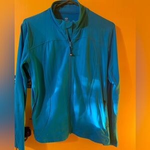 Beautiful blue activewear jacket. Size medium. High quality.